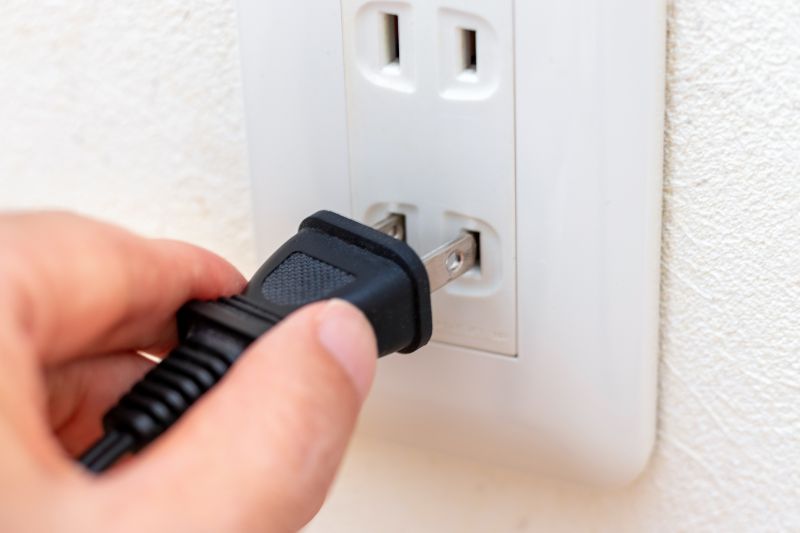Electrical Outlet Relocation detail